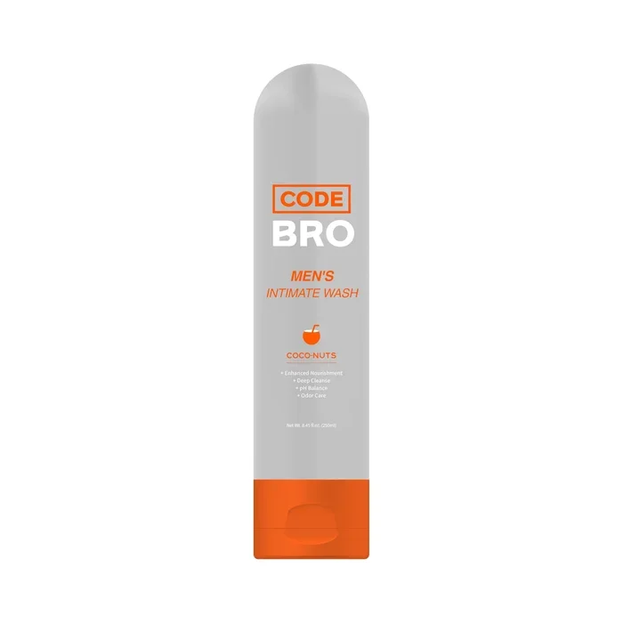 Code Bro Men’s Intimate Wash Coco-Nuts – Shower Stuff for Men (250ml, 8.45 fl oz)