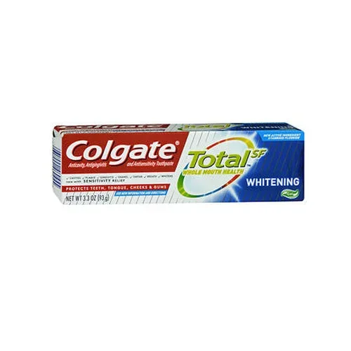 Colgate, Total Anticavity Antigingivitis And Antisensitivity Toothpaste Gel Whitening, 3.3 Oz