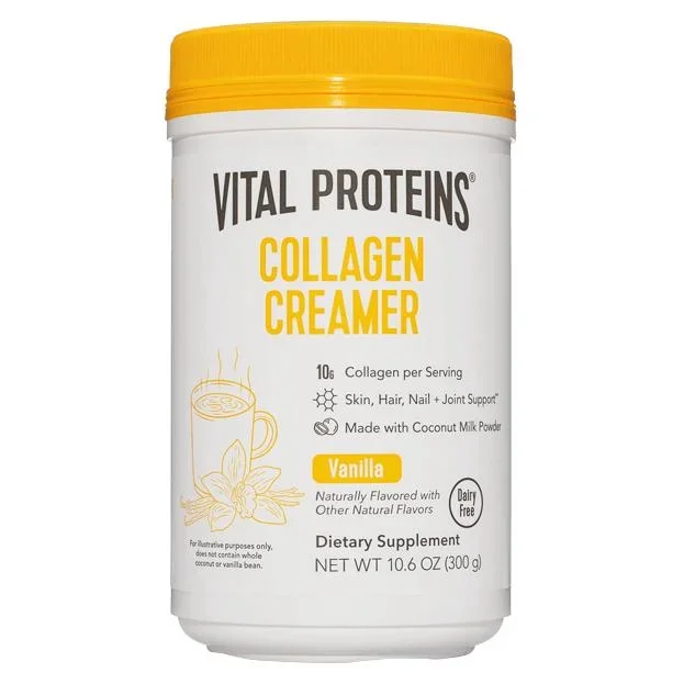 Collagen Creamer Vanilla 12 Servings. *