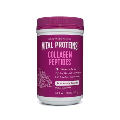 Collagen Peptides Powder – Dark Chocolate Blackberry 305 Grams