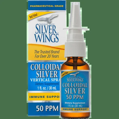Colloidal Silver 50PPM Vert. Spray