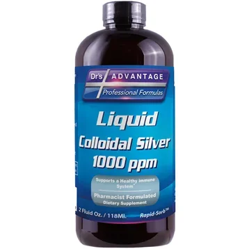 Colloidal Silver (Liquid) 1000 ppm 2 oz by Dr.’s Advantage