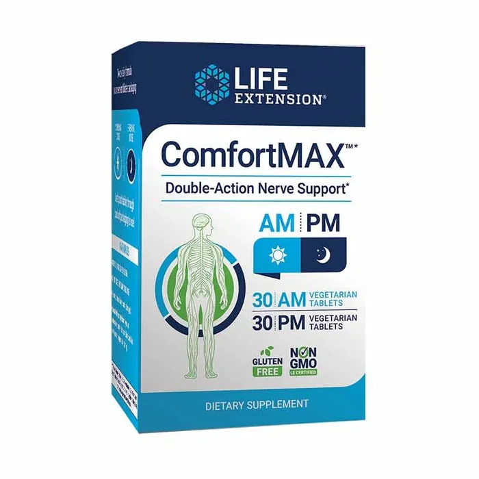 ComfortMAX™, 60 AM/PM vegetarian tablets