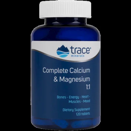 Complete Cal/Mag 1:1 120 tabs Trace Minerals Research T00348