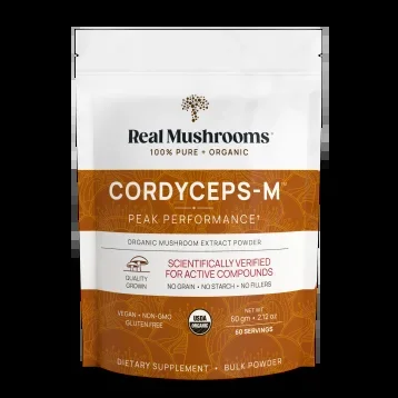 Cordyceps Mushroom Extract Powder 60g by Real Mushrooms