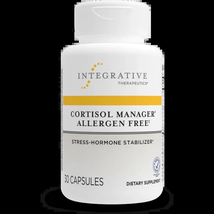 Cortisol Manager® Allergen Free 30 capsules by Integrative Therapeutics