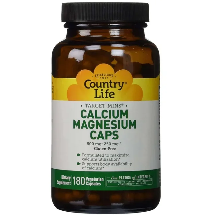 Country Life, Cal-Mag Target Mins, 180 Vegetarian Capsules