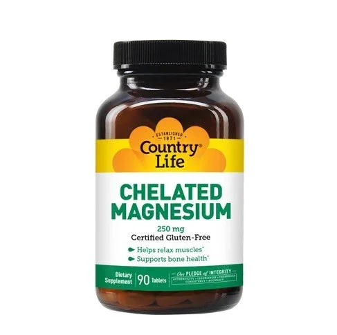 Country Life Chelated Magnesium 250mg 90 Tablet