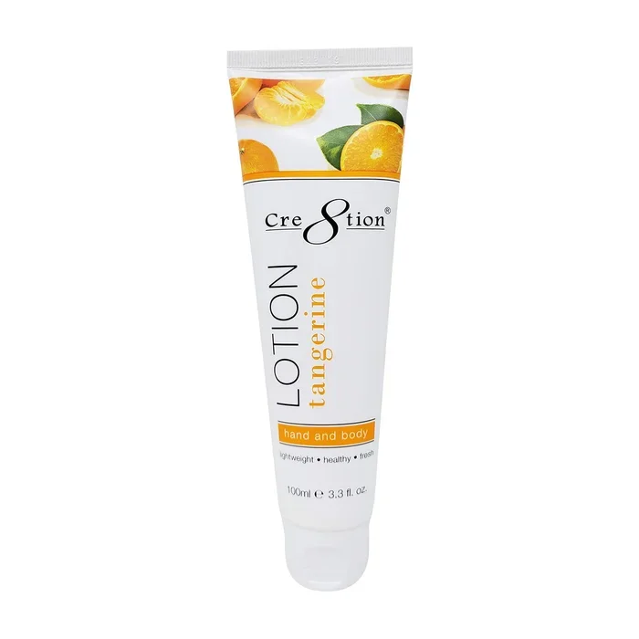 Cre8tion Premium Hand and Body Lotion, Made in Korea (Tangerine – 2 Pack)