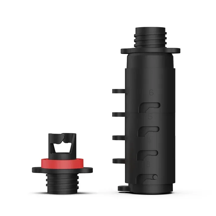 CYCPLUS 7 Air Nozzles Inflatable SUP Pump Adaptor Compressor Paddle Board Pump Adapter, Multifunction SUP Valve Adapter with for Inflatable Boat, Stand Up Paddle Board, Inflatable Bed, Dinghy