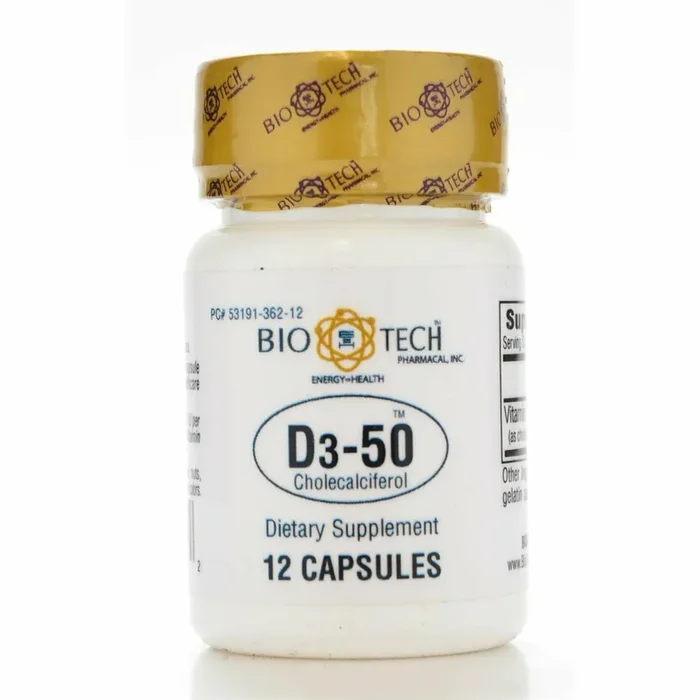 D3-50 50,000 IU by Bio-Tech
