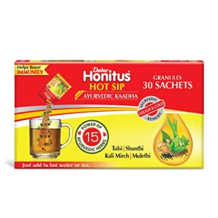Dabur Honitus Hot Sip – 30 Sachets