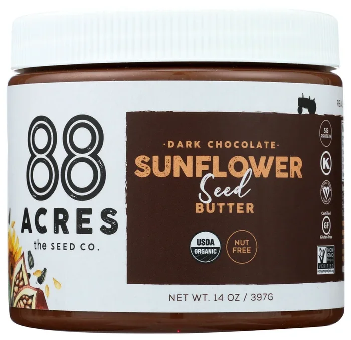 DARK CHOCOLATE SUNFLOWER SEED BUTTER 14oz