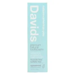 Davids Premium Toothpaste Spearmint-5.25 oz