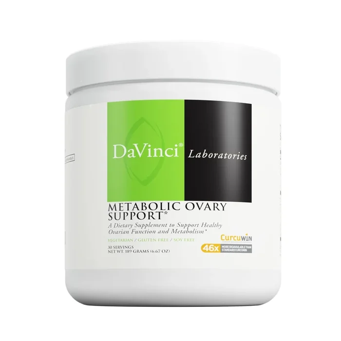DAVINCI Laboratories – Metabolic Ovary Support – A Dietary Supplement to Support Healthy Ovarian Function and Metabolism Vegetarian, Gluten-Free, Soy-Free – 30 Servings – 6.67 Oz