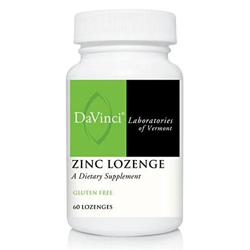 Davinci Labs Zinc Lozenges 60 Count