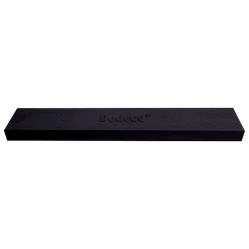 Dedeco 0207 Rubber Abrasive Block/Stick 6 x 1 x 1/4 – Black Coarse Silicon Carbide 1/Unit