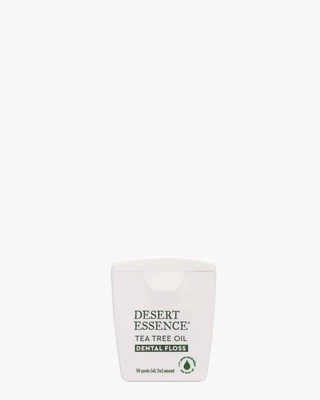 Desert Essence Dental Floss-Tea Tree Oil 50 Yard Floss