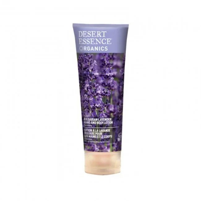 Desert Essence Organics Bulgarian Lavender Hand and Body Lotion 8 fl oz