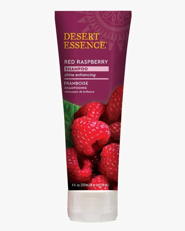 Desert Essence Red Raspberry Shampoo For Shine Enhancing 8 oz Liquid