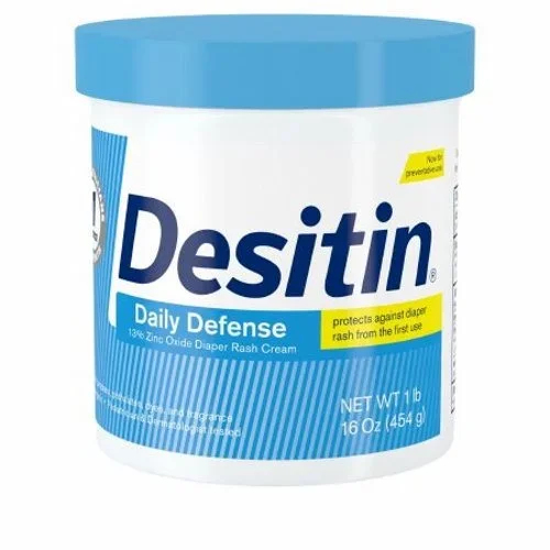 Desitin, Daily Defense Diaper Rash Cream Jar, 16 Oz