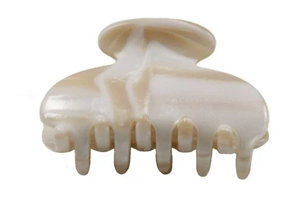 di Prima Irish Handmade Clamp-Medium-Ivory 1 Clip