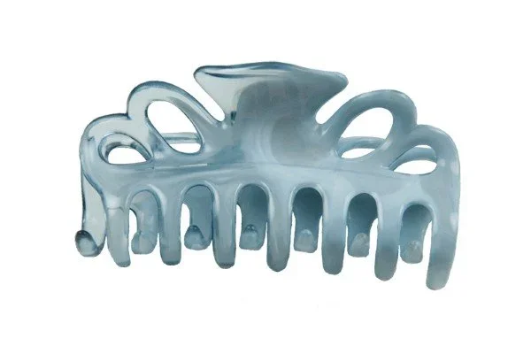 di Prima Medium Double Loop Clamp-Gardenia-Twin Blue 1 Clip