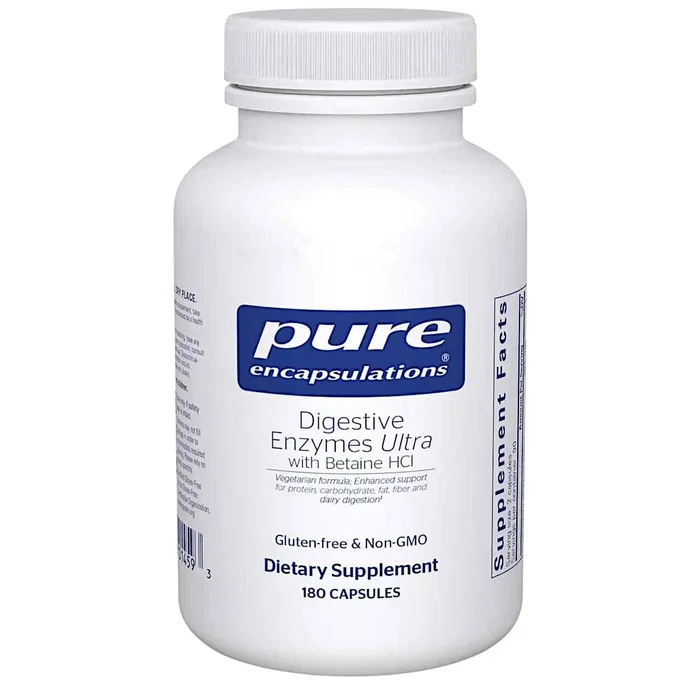 Digestive Enzymes Ultra w/HCL 180c Pure Encapsulations *sale*