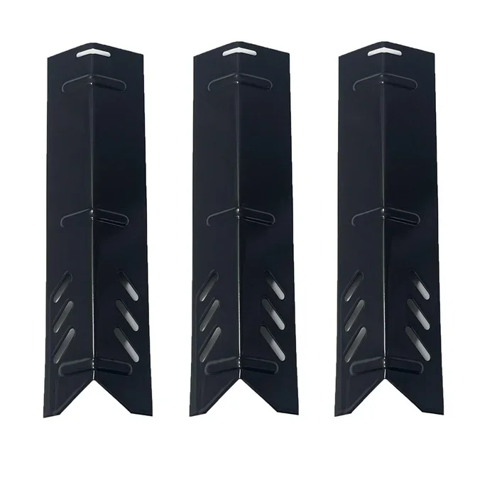 Direct Store Parts DP120 (3-Pack) Porcelain Steel Heat Plate Replacement for Uniflame GBC1030W, GBC1030WRS, GBC1030WRS-C, GBC1134W, GBC1134WRS Gas Grill