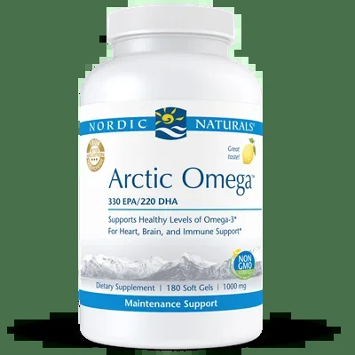 DISCONTINUED (Click for Product Substitute) – Arctic Omega 180 Soft Gels Lemon