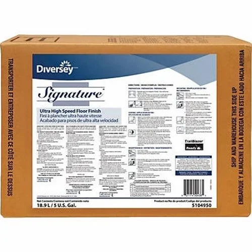 Diversey, Floor Finish Signature Liquid Ammonia Scent, 5 Gallons