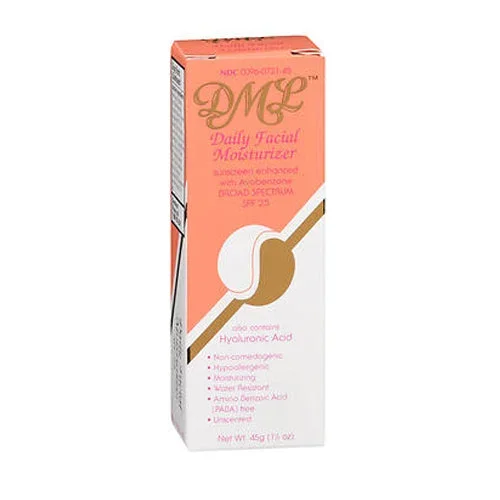 Dml, Daily Facial Moisturizer Spf 25, 1.5 oz