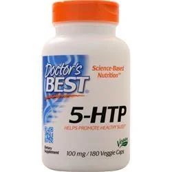 Doctor’s Best 5-HTP (100mg) 180 vcaps
