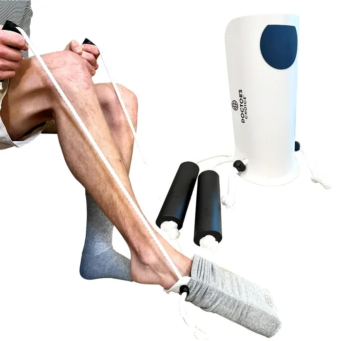 Doctor’s Choice Sock Aid – Easy Sock Helper for Seniors, Elderly, Disabled, and Limited Mobility – Comfortable & Durable Sock Puller Tool