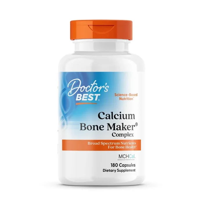 Doctors Best Calcium Bone Maker Complex with MCH-Cal 180 VegCap