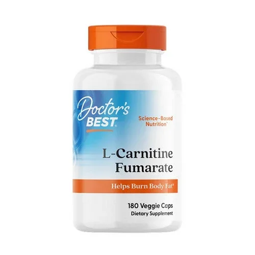 Doctors Best, L-Carnitine Fumarate With Biosint Carnitines, 855 mg, 180 Veggie Caps
