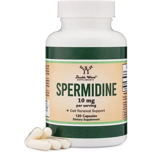 Double Wood Spermidine 10mg -120 Capsules