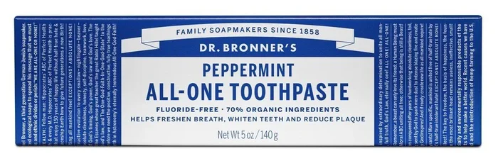 Dr. Bronner’s Toothpaste Peppermint 5 oz Paste