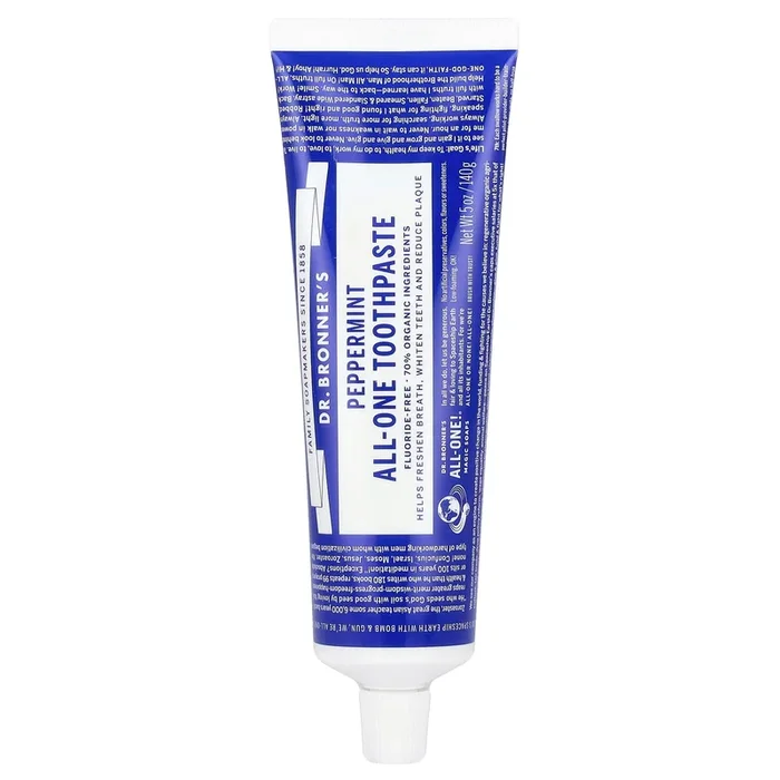 Dr. Bronner’s, All-One Toothpaste Peppermint, 5 Oz