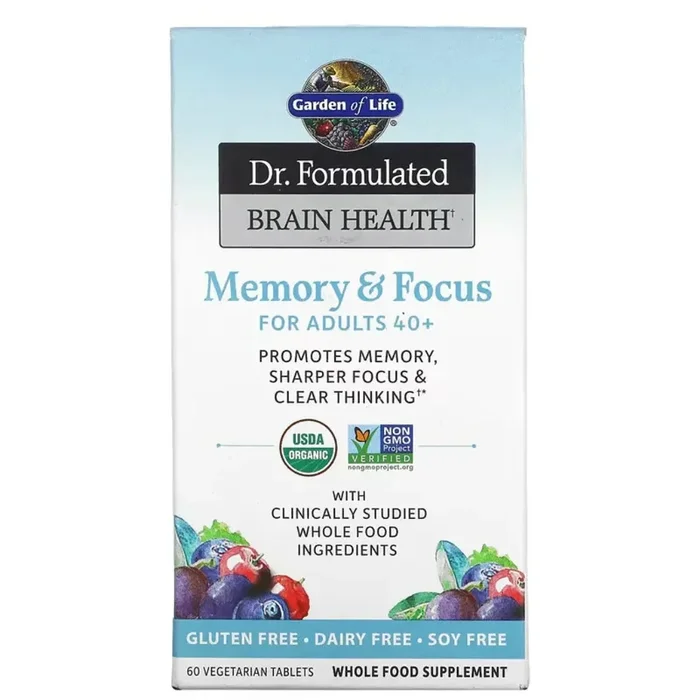 Dr. Formulated Brain Health Memory & Focus for Adults 40+
