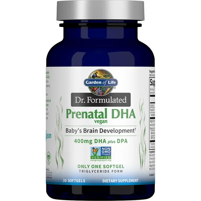 Dr. Formulated Prenatal DHA (vegan) 30 softgels by Garden Of Life