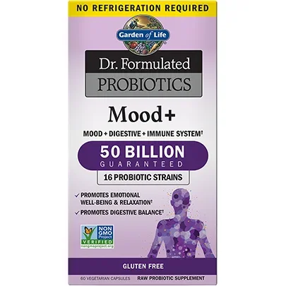 Dr Formulated Probiotics Mood+ ST 60 caps by Garden Of Life