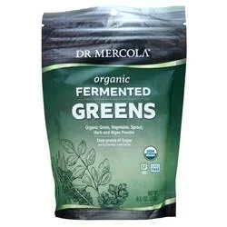 Dr. Mercola Organic Fermented Greens Powder 270 grams