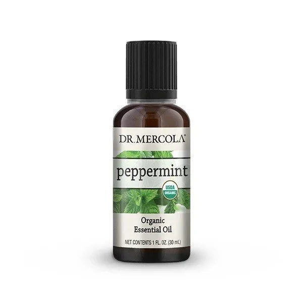 Dr. Mercola Organic Peppermint Essential Oil 1 oz Oil