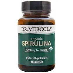 Dr. Mercola Organic Spirulina 120 tabs