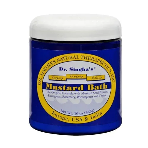 Dr. Singhas Mustard Bath, Mustard Bath, 16 Oz
