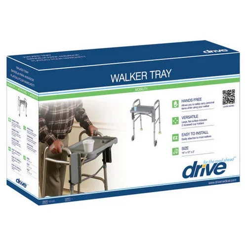 Drive Medical, Tray For Walker 10125, Count of 1