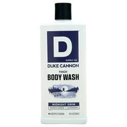 Duke Cannon THICK Body Wash Midnight Swim 18 fl.oz