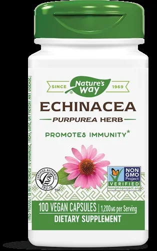 Echinacea Purpurea Herb 100 caps Nature’s Way ECH42