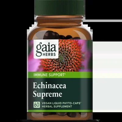 Echinacea Supreme 60 phyto-caps by Gaia Herbs